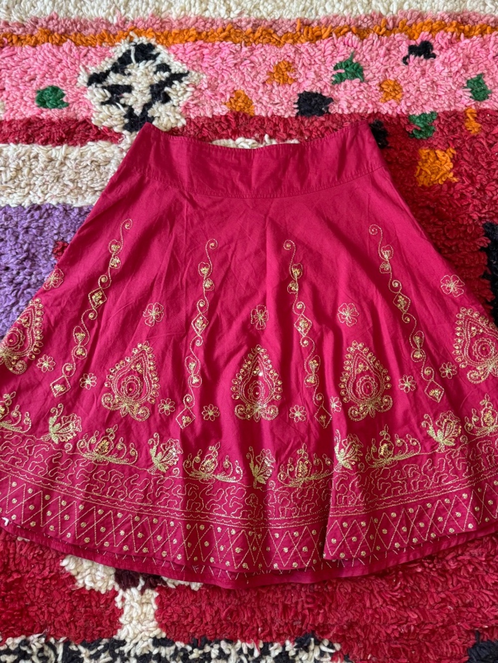 Y2K Boho Skirt